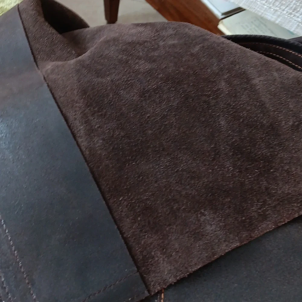 Sale!!!Vintage Distressed Large Brown Leather Messenger Bag.HandCrafted.Unisex.